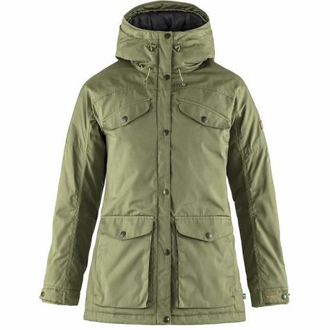 Fjallraven Women Vidda Pro Trekking Jacket Green PH231004 Philippines